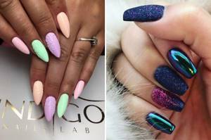 beautiful manicure 2021 for long nails