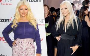 Christina Aguilera is a star who has lost a lot of weight