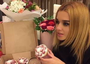 Ksenia Borodina pleasantly surprised with her new hair color