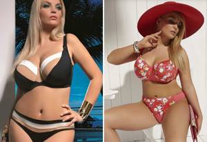 swimwear for obese women with large busts