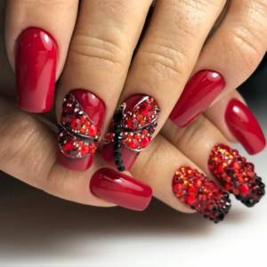 red currant nail polish