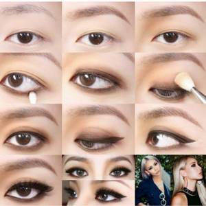 makeup for asian eyes step by step photo