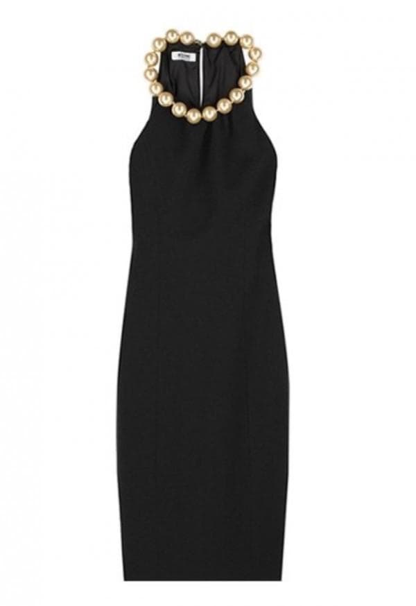 Little black dress with beads