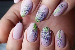 Manicure for thick fingers, short, wide nails. Photo 