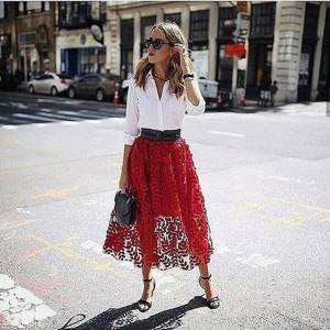A must have among skirts! Trendy midi skirts 2021-2022 in current looks 