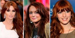 Copper brown hair color