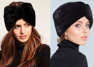 Fur hats winter 2019-2020: new items and trends