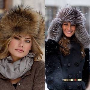 Fur hats winter 2019-2020: new items and trends
