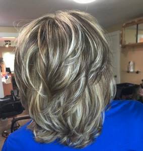 Highlighting for a cascade haircut - the best techniques for straight and curly hair