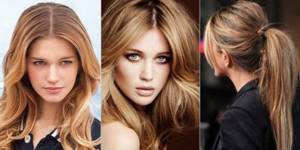 Fine highlights on light brown, dark, light brown hair. Photo, coloring instructions 
