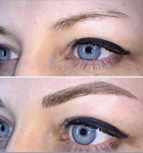 Microblading: before and after