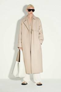 Spring-summer fashion trend No. 1 is a straight coat silhouette. Joseph Collection 
