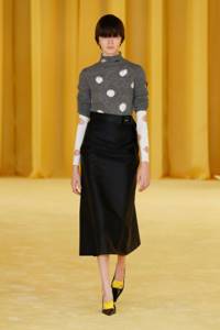 Модная юбка весна-лето 2021 из коллекции Prada