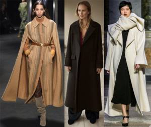 Модное женское пальто осень-зима
