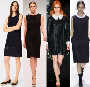 Модные черные платья 2021 года