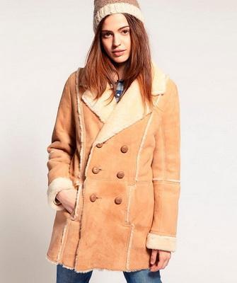 Fashionable styles of women&#39;s sheepskin coats 2018-2019