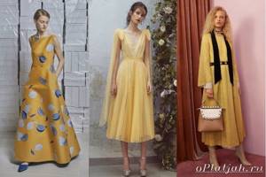 модные платья весна-лето 2021 тенденции фот новинки