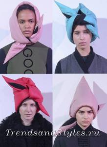 модные шапки осень-зима 2017-2018 фото женские