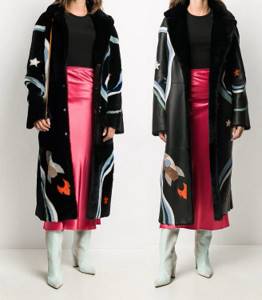 fashionable mink fur coats 2021 2021 trend double-sided fur coat