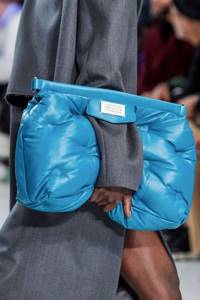 Fashionable bags made of jacket fabric Maison Margiela