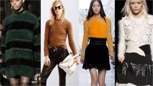 Fashionable sweaters, jackets, bomber jackets and sweatshirts for autumn-winter 2018-2019