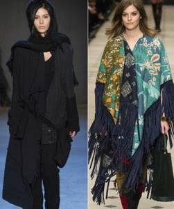 Модные женские и мужские шарфы 2018-2019