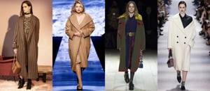 Fashionable women&#39;s coats 2021: oversized