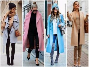 Модные женские пальто на весну 2018