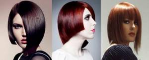 Fashionable women&#39;s haircuts 2021 for short hair. Photo, front and back view 