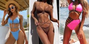 Fashionable lace-up swimsuit worth buying in 2021