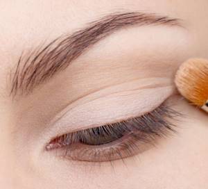 Apply shadows to the moving and lower eyelids