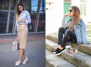 Flat shoes: Which one to choose with what to combine?