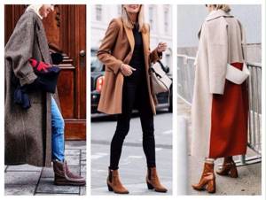 shoes under coat