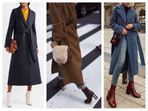 shoes with coat