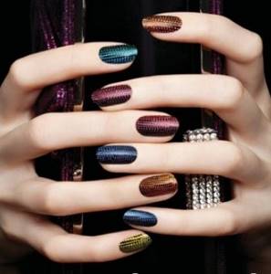 A very unusual manicure is a fashion trend