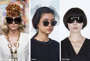 Очки с черными линзами - модные модели весна-лето 2021