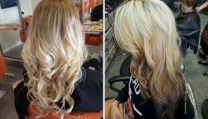 Ombre for blonde hair