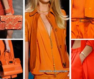 оранжевый цвет в одежде и его оттенки