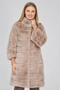 Features and advantages of a rabbit fur coat, how to choose and what to wear with it