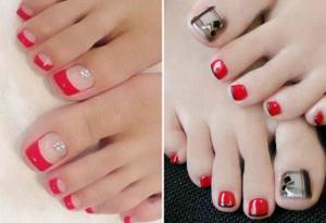 red moon pedicure