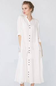 cotton robe dress