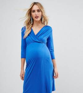 платье с запахом для беременных
