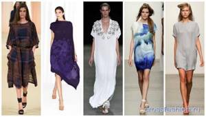 Dresses spring-summer 2015 main trends