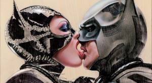 superhero kiss