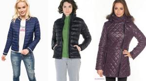 selection of colors for quilted jackets