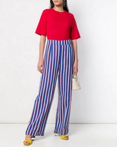 Stripes: fashionable print 2021 in our wardrobe photo trends