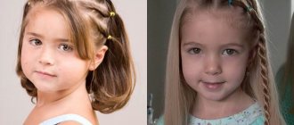 Choosing the right hairstyle for a child
