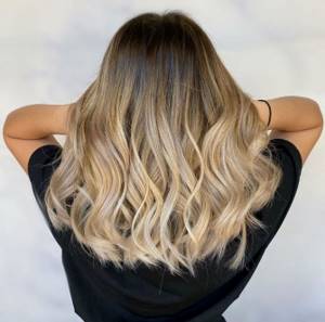 Hairstyle Blonde Balayage Ombre