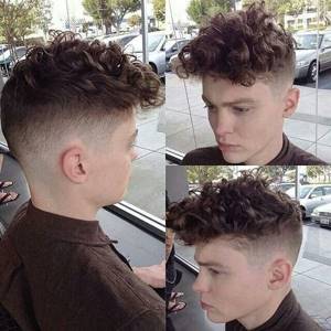 undercut hairstyles for boys for curly