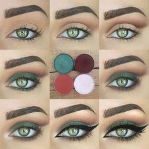 Professional makeup - rules, techniques for beginners at home: blue, gray, green, brown eyes. Photo 